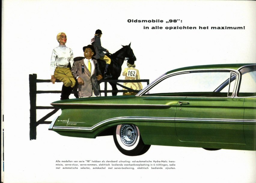 1960 Oldsmobile Dutch Motor Cars Brochure Page 10
